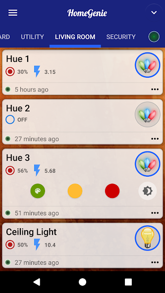 HomeGenie Panel