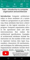 Computer Architecture & Org