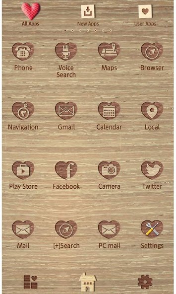 Simple Wallpaper-Love Heart-