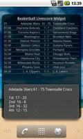 Basketball Livescore Widget