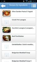 Recipes by Ingredients