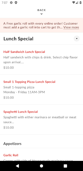 Mr. G's Pizza