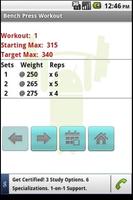 Bench Press Workout