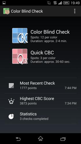 Color Blind Check