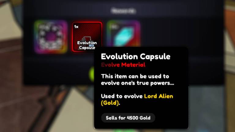 Wie man die Evolutionskapsel im letzten Stand bezieht