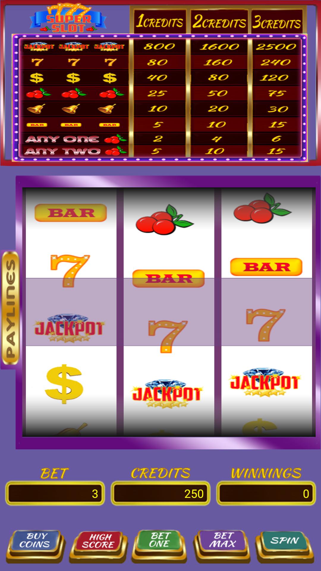 Super Slot 777