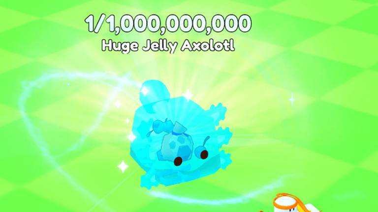 如何在宠物中获得巨大的果冻axolotl