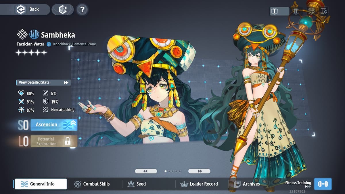 如何在Ash Echoes中获得免费的5星Sambheka