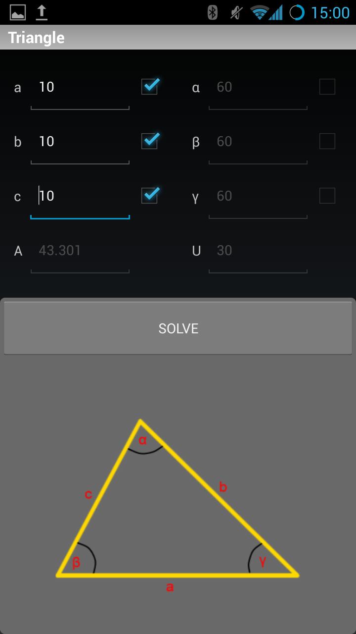 Free Geometry Solver