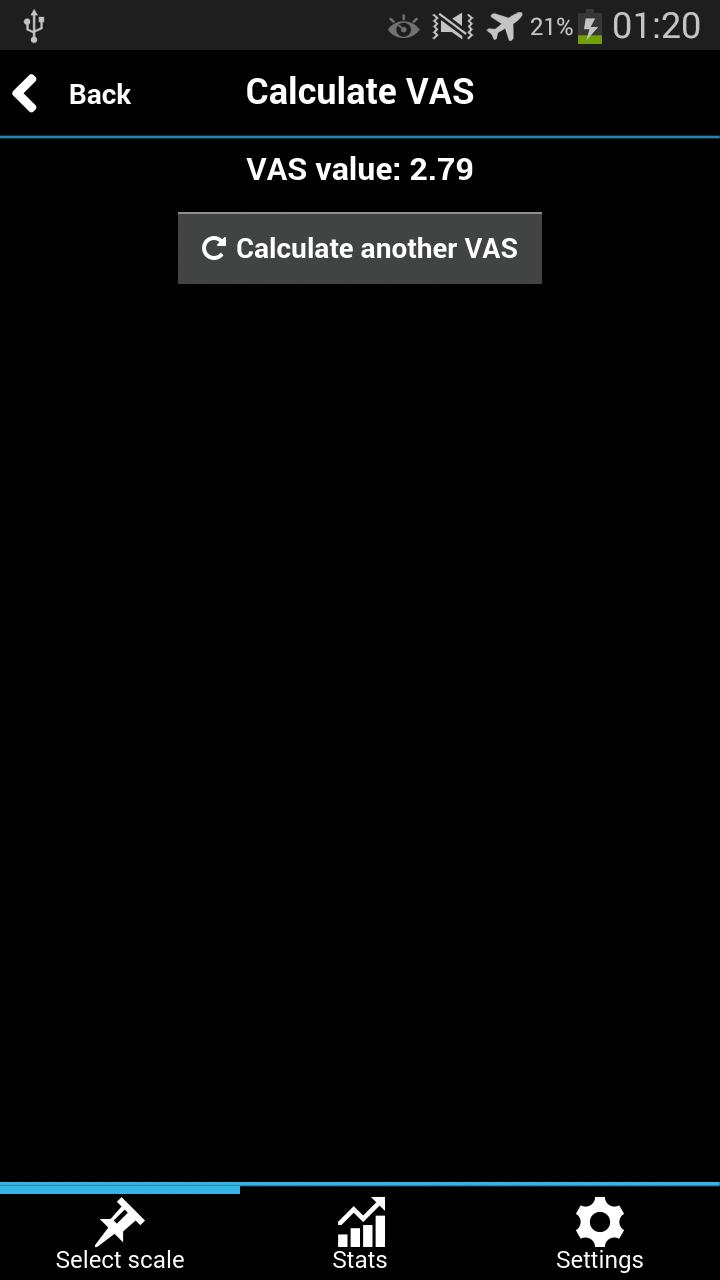 Visual Scale (painometer)