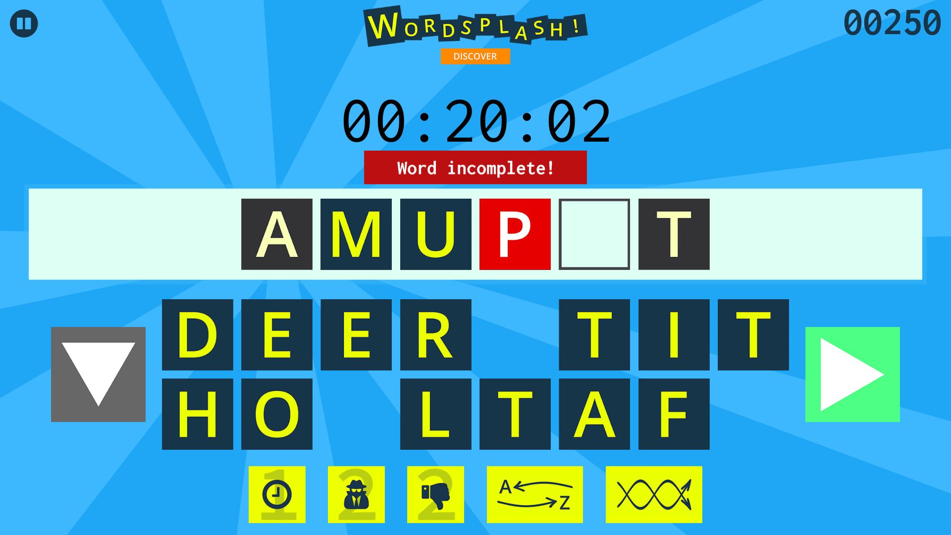 Wordsplash!