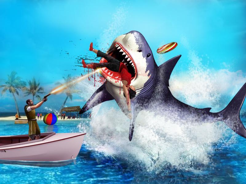 Hungry Predator Shark