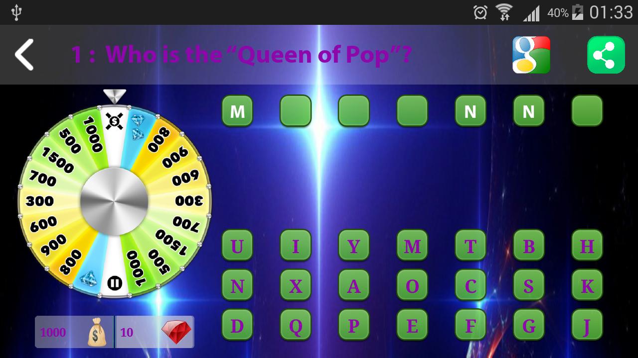 Wheel of luck
