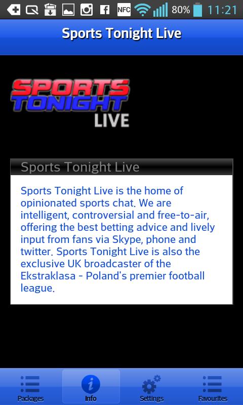 Sports Tonight