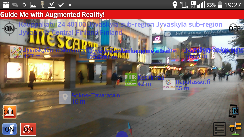 Walking Navigation AR!