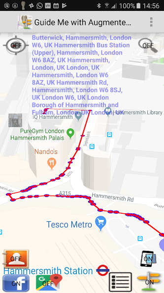 Walking Navigation AR!