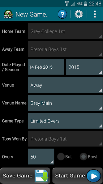 WebCricket