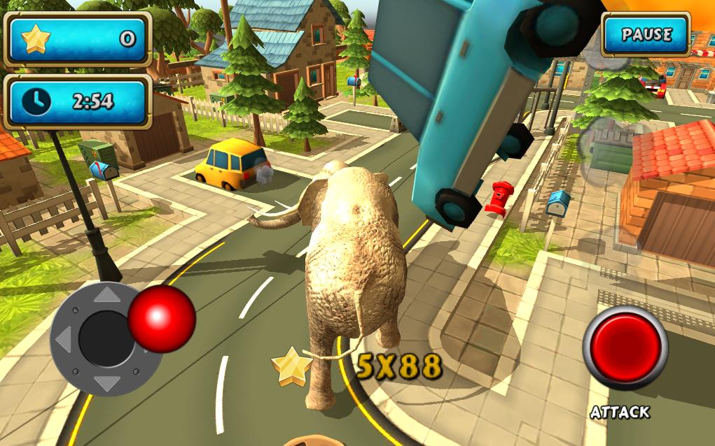 Wild Animal Zoo City Simulator