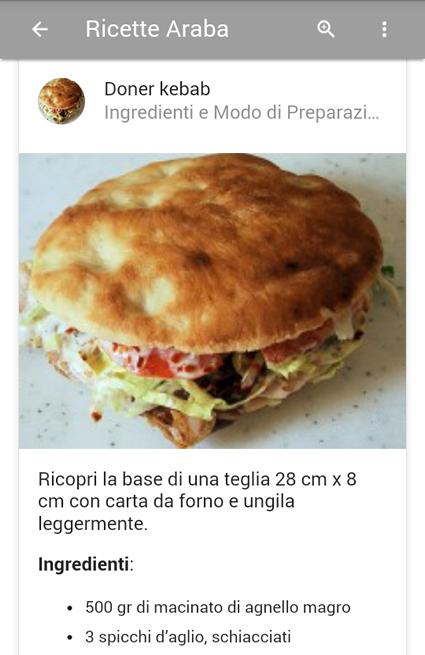 Ricette Di Cucina Araba