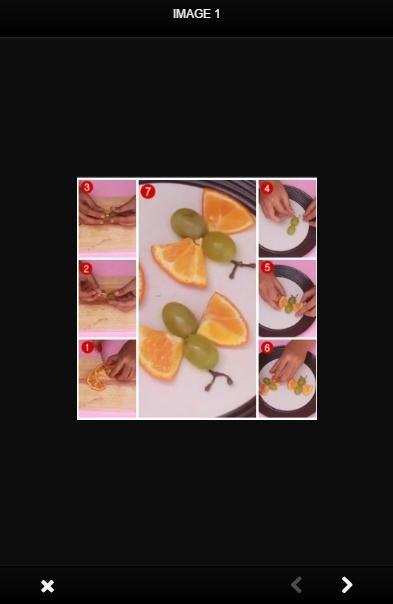 Fruit and Vegetable Garnish