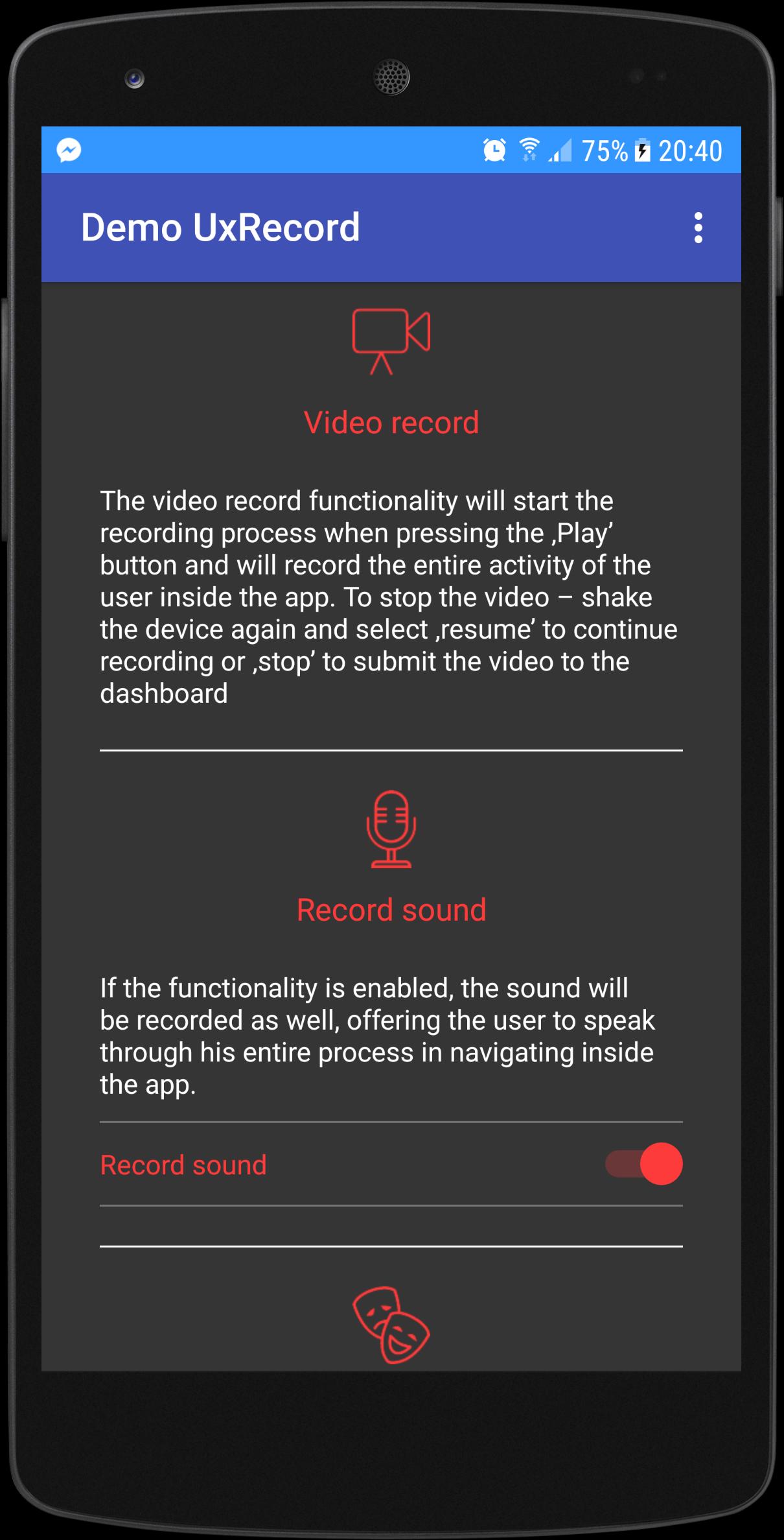 UxRecord Demo