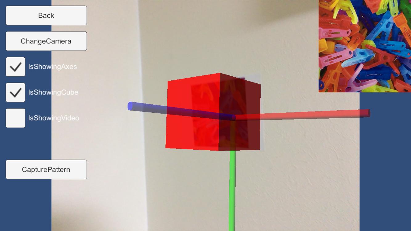 MarkerLess AR Example