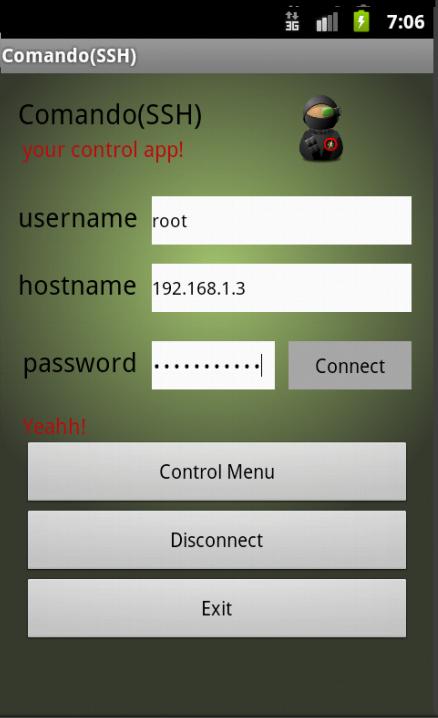 Comando(SSH)