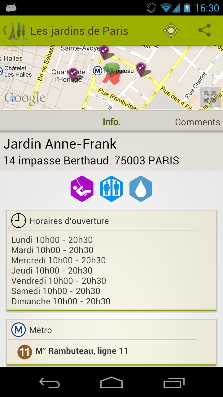 Les jardins de Paris
