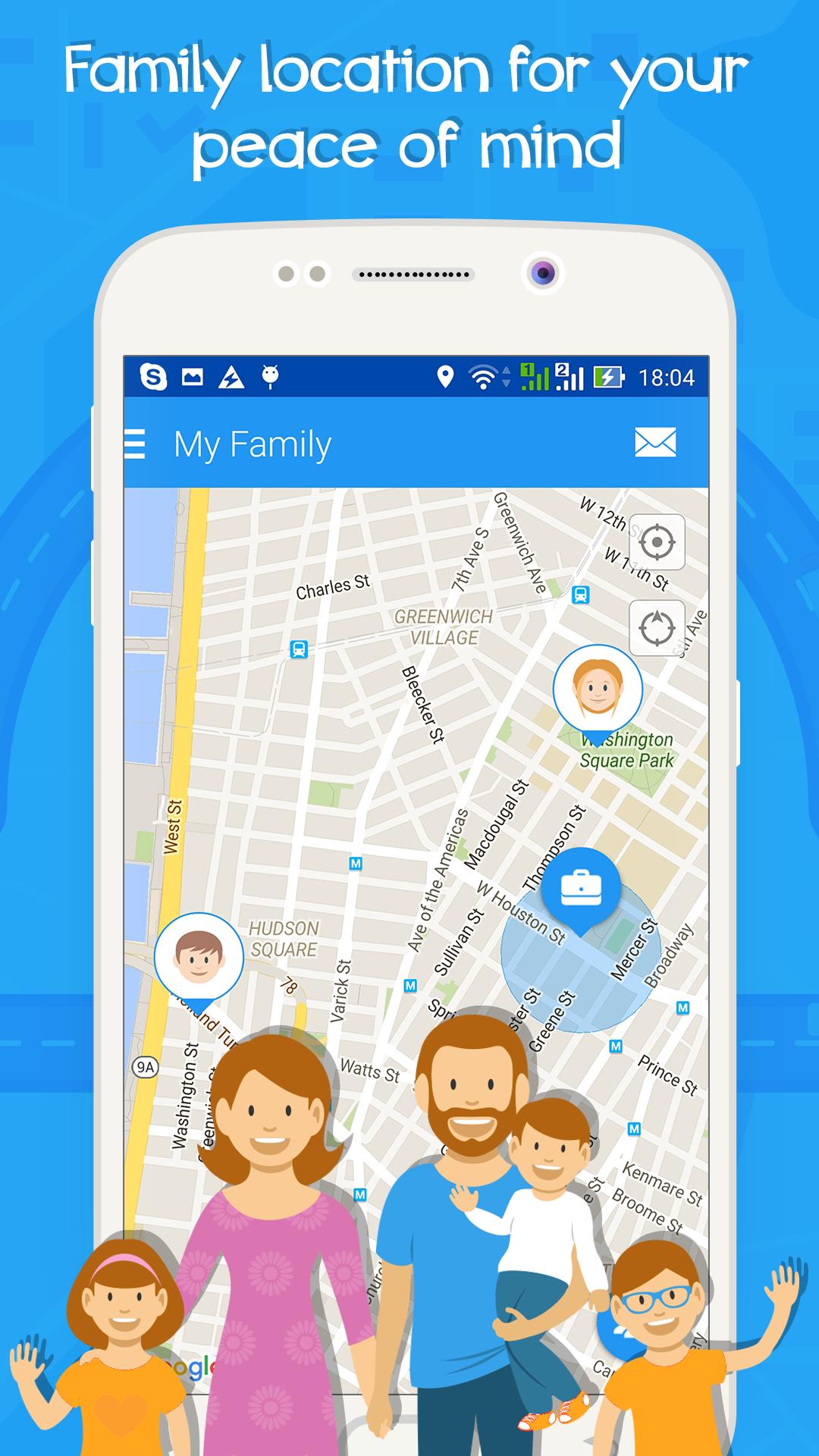 Family GPS tracker My Family