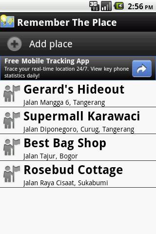 Remember The Place