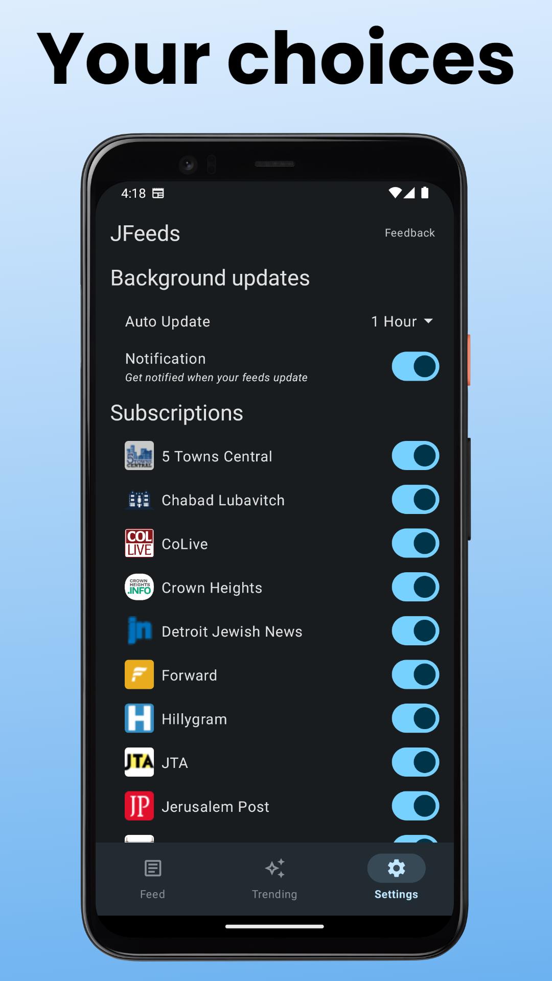 JFeeds