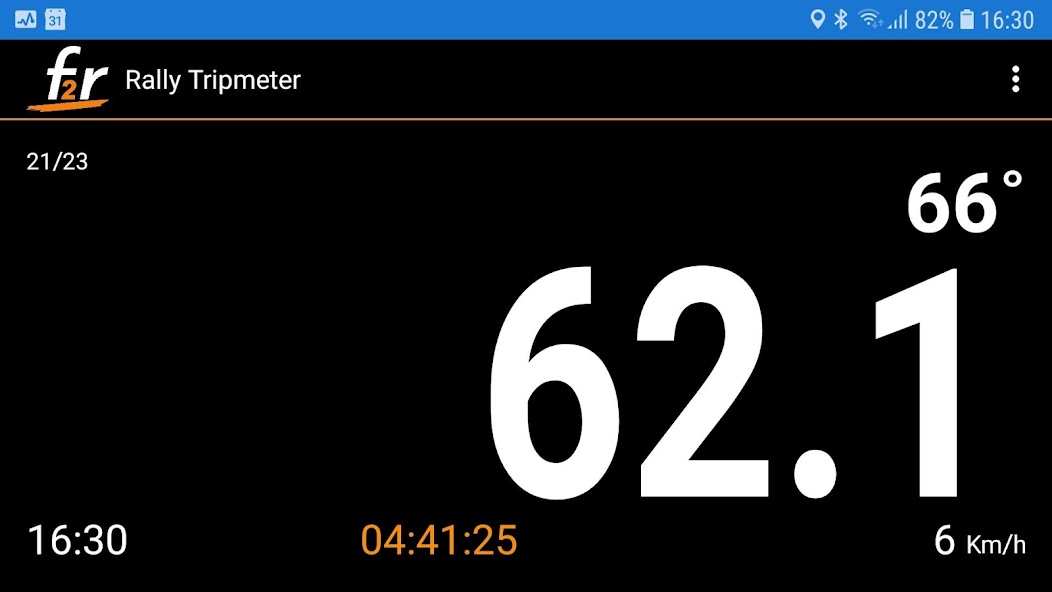 F2R Rally Tripmeter