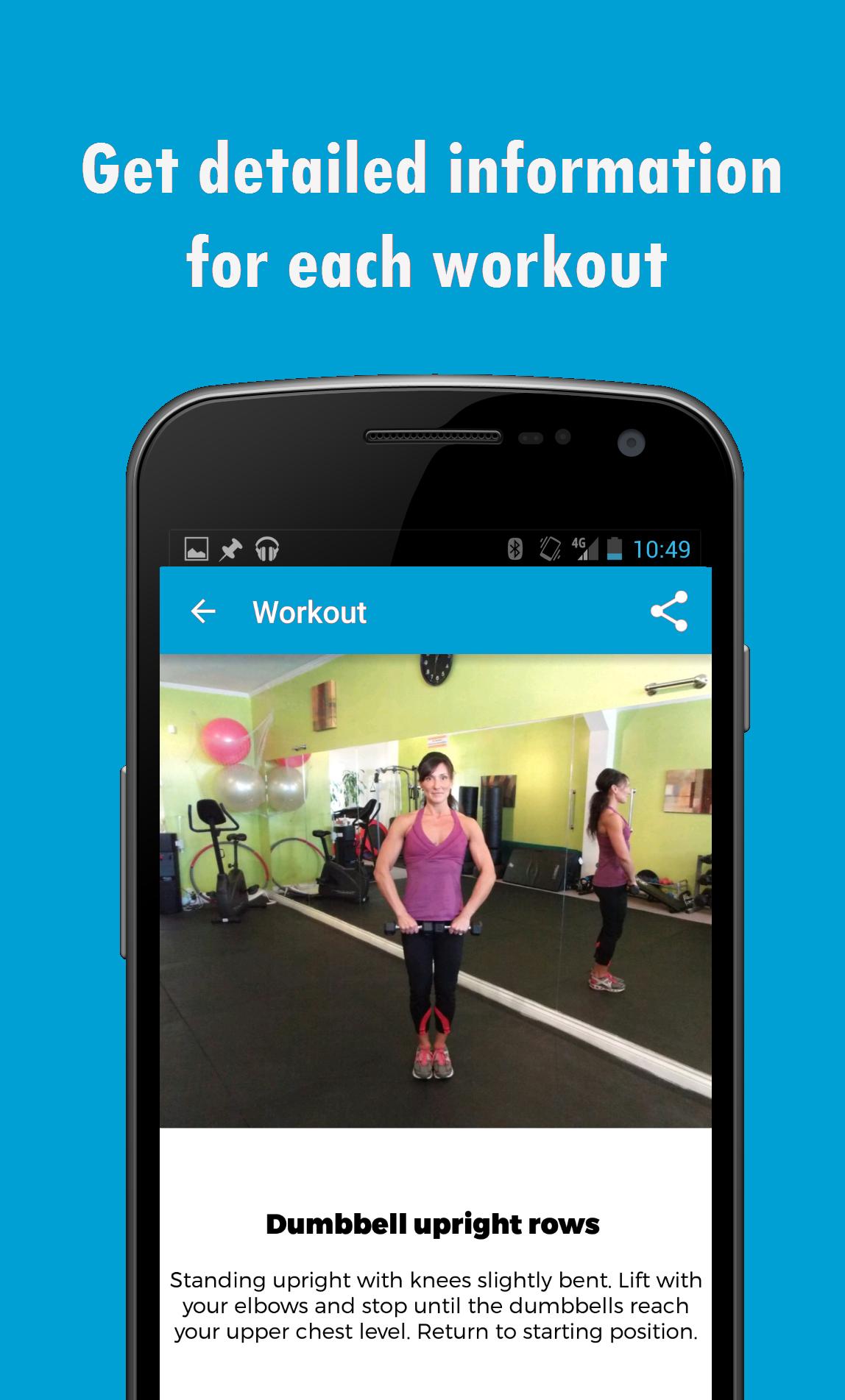 Shoulder Arms Fitness Training