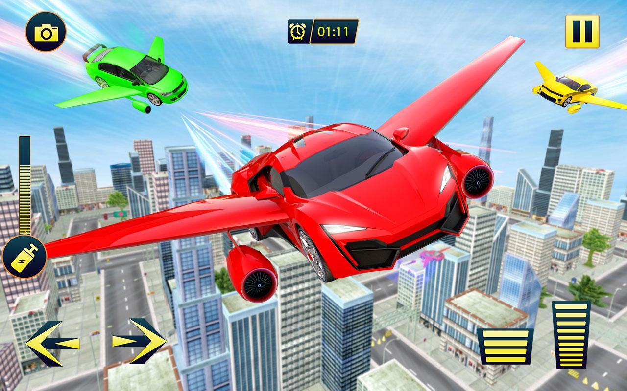 Flying Car Transformation Shooting