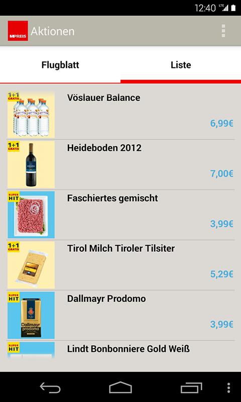 MPREIS-App