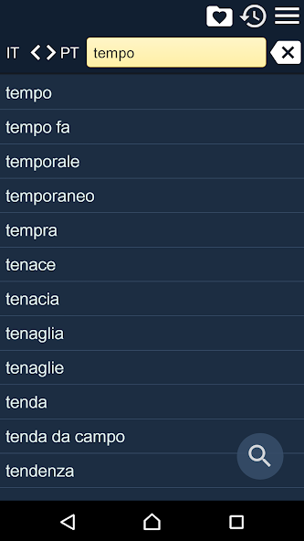 Italian Portuguese Dict
