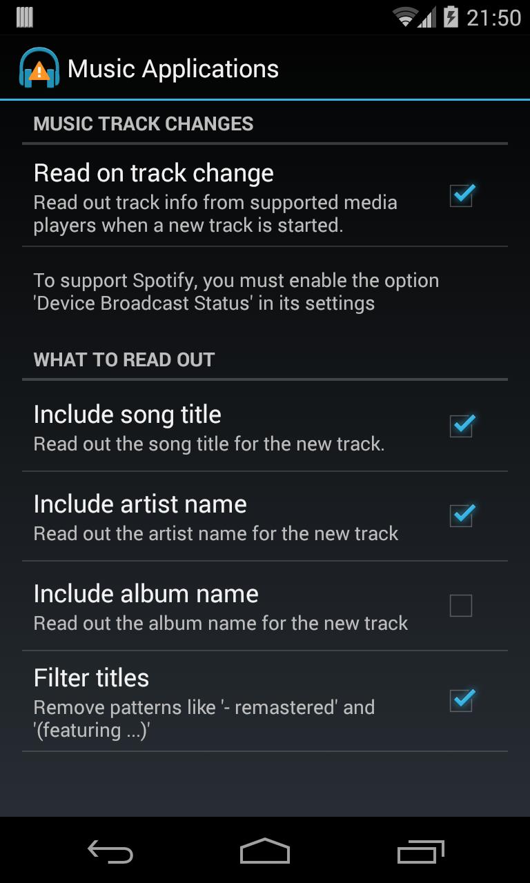 Notification Reader