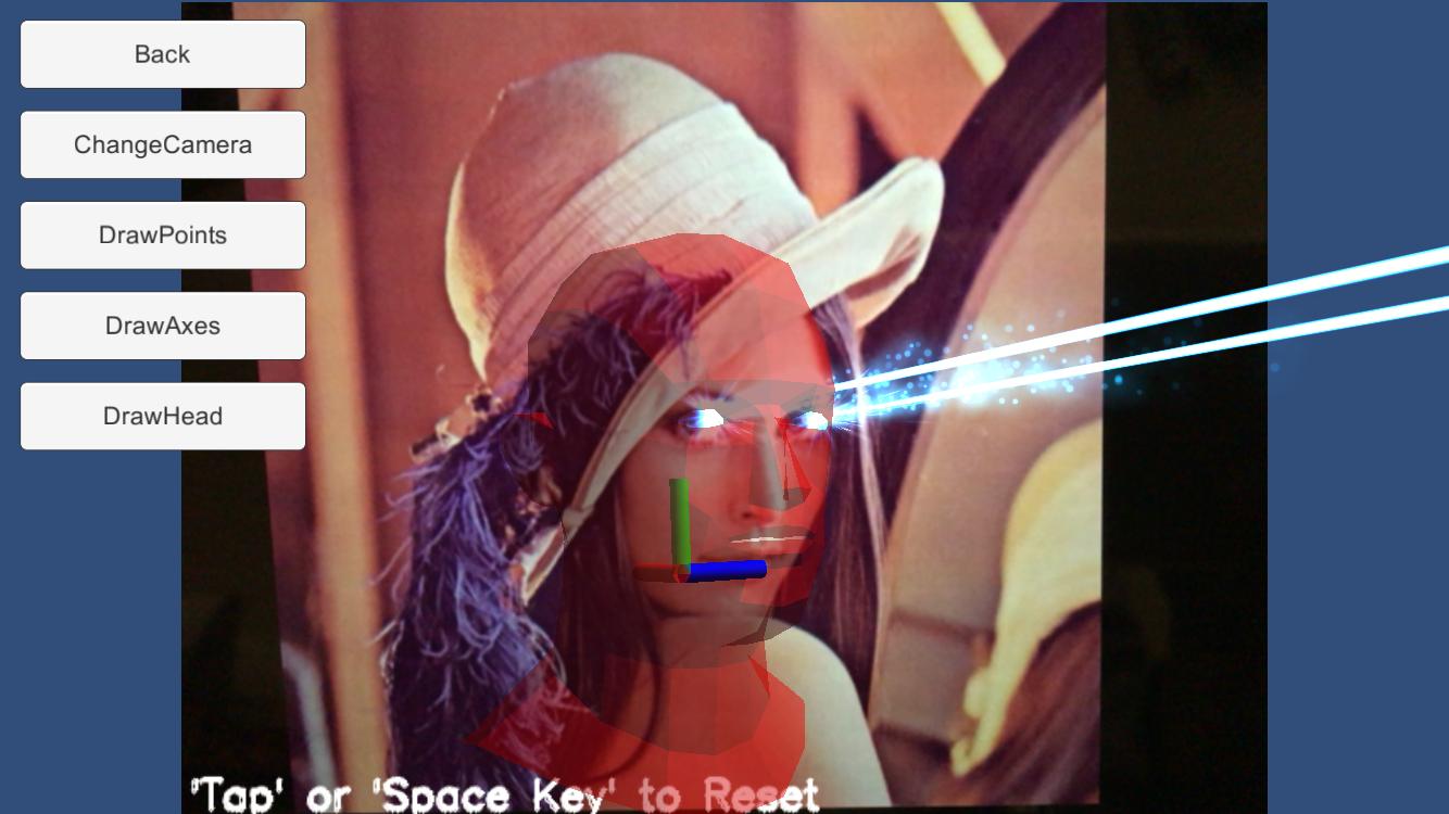 FaceTracker Example