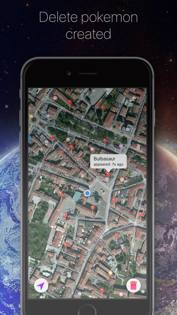 poke maps radar