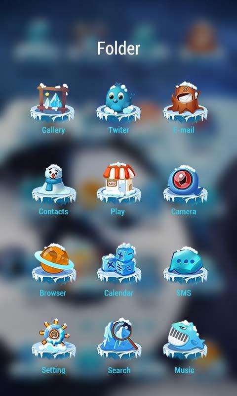 Happy Penguin Theme