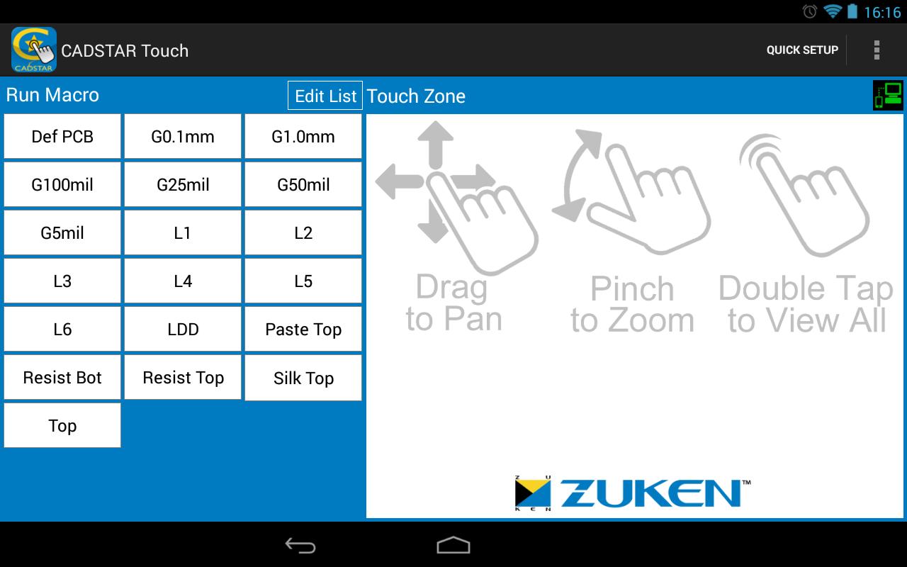 CADSTAR Touch