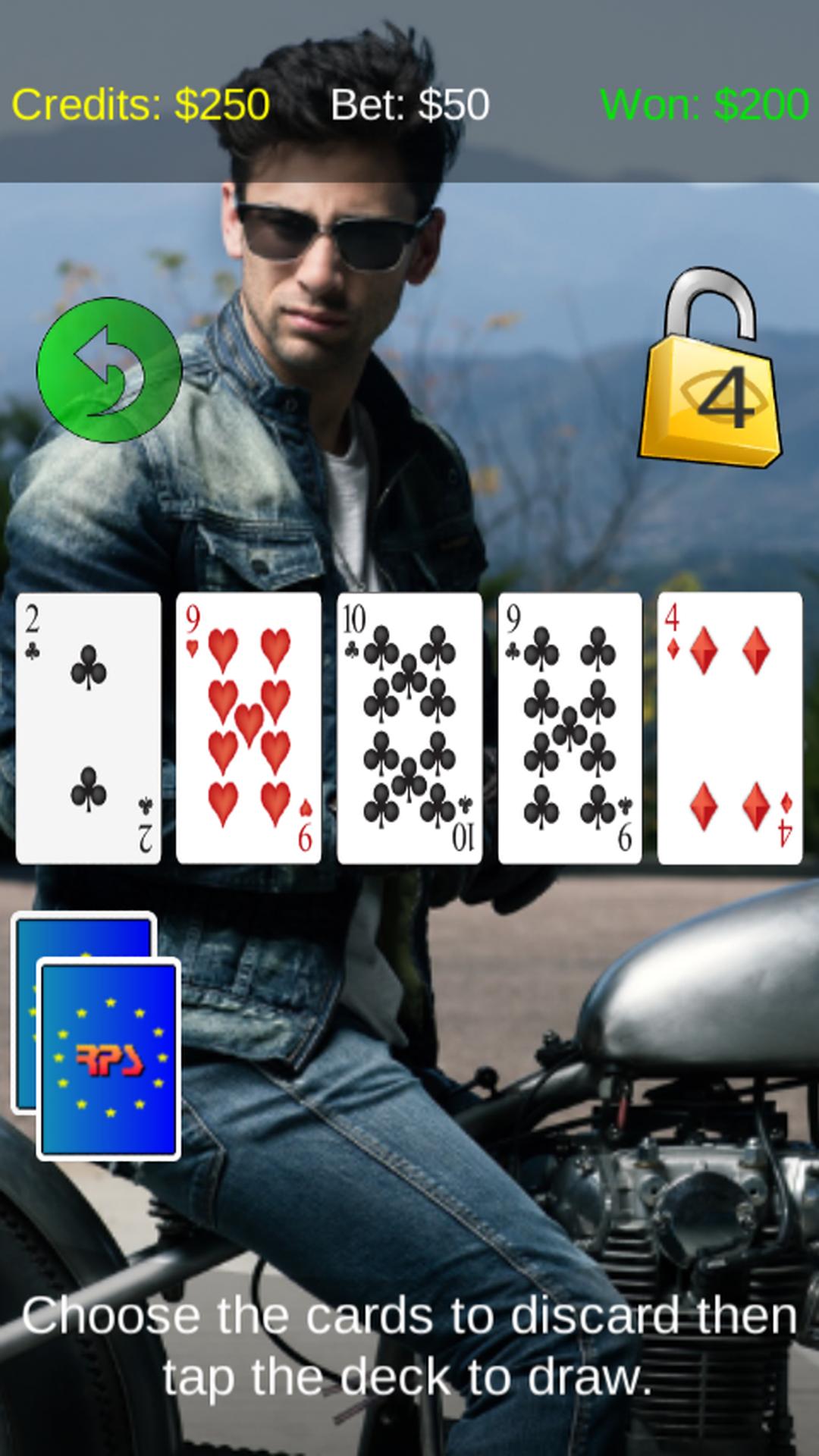 Adult Sexy Custom Bike Poker