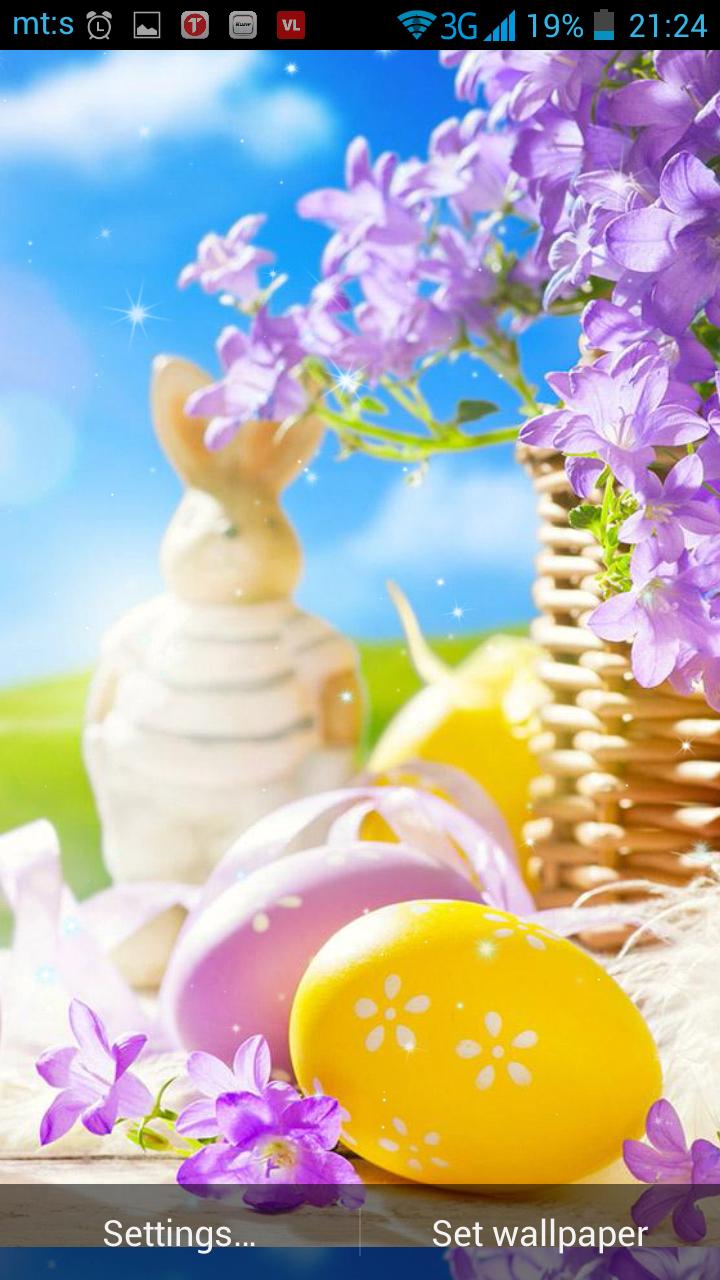 Easter Bunny Live Wallpaper