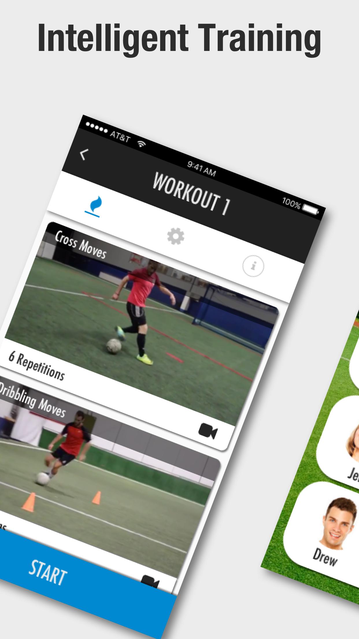 Soccer - Advanced Passing & Volleying Drills