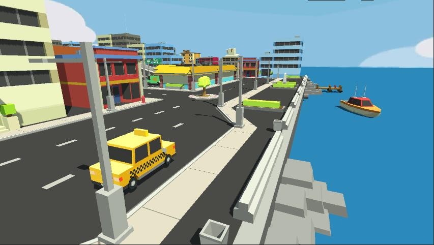 Cube Car Craft Simulation - 3C