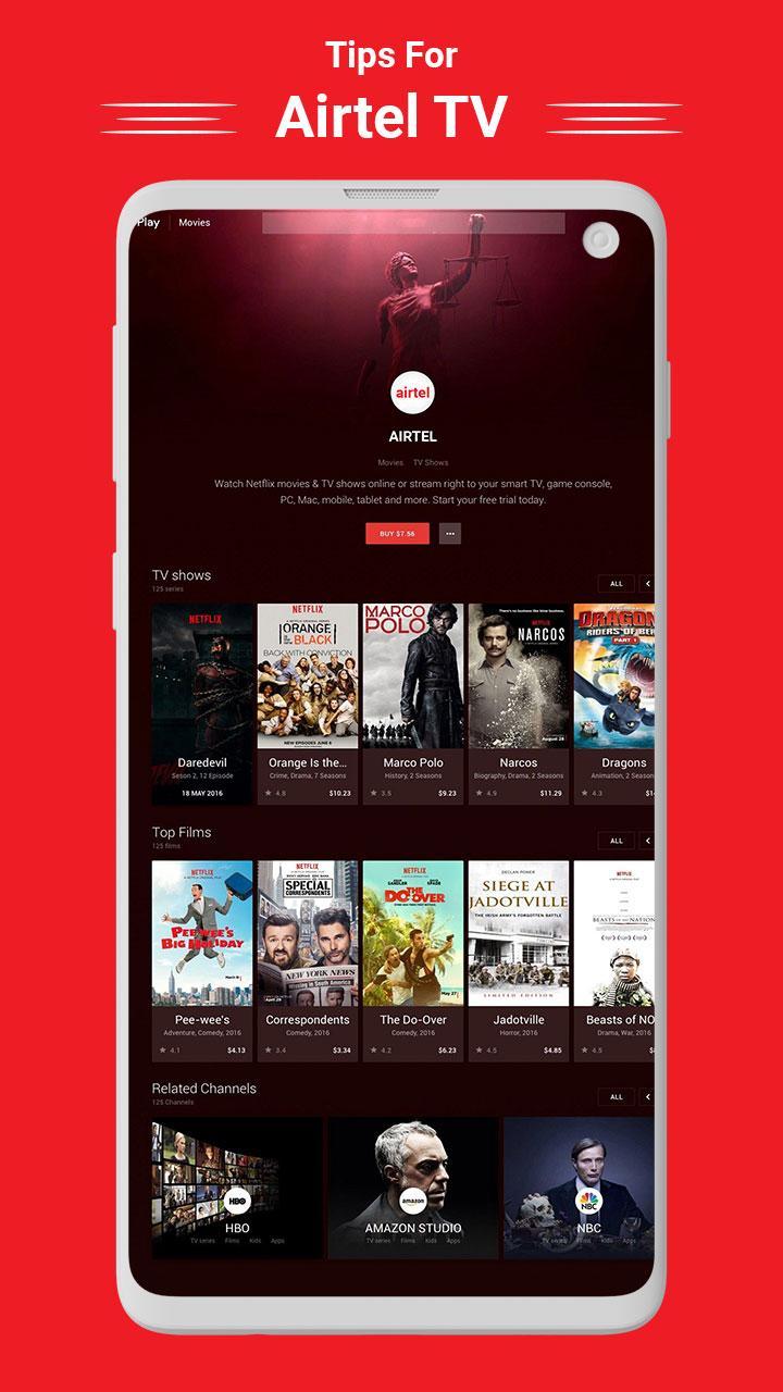 Tips For Airtel TV 2020