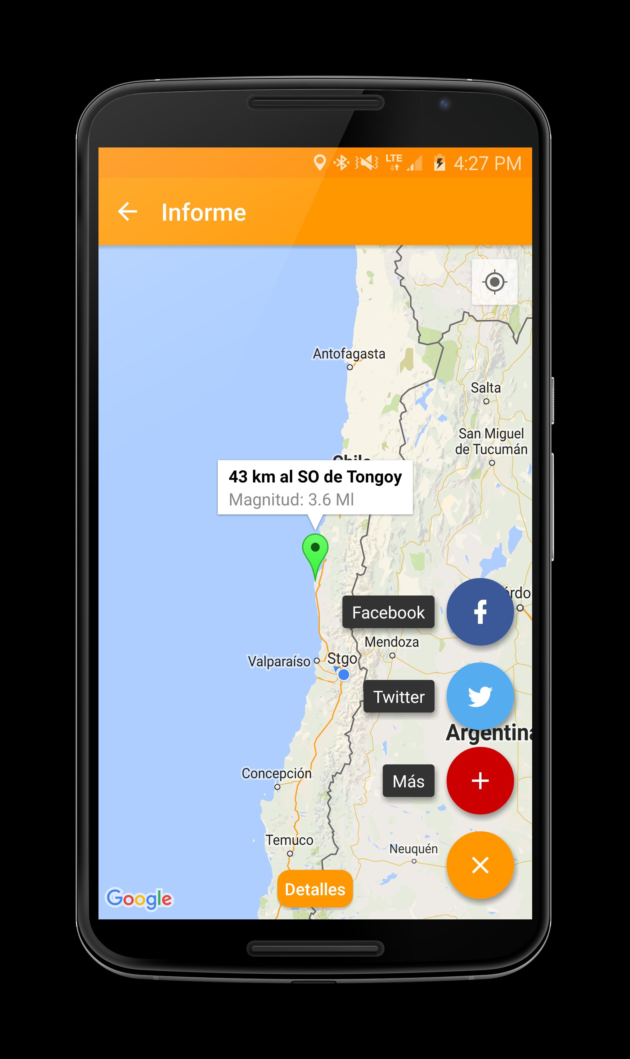 Chile Sismos