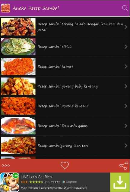 Aneka Resep Sambal