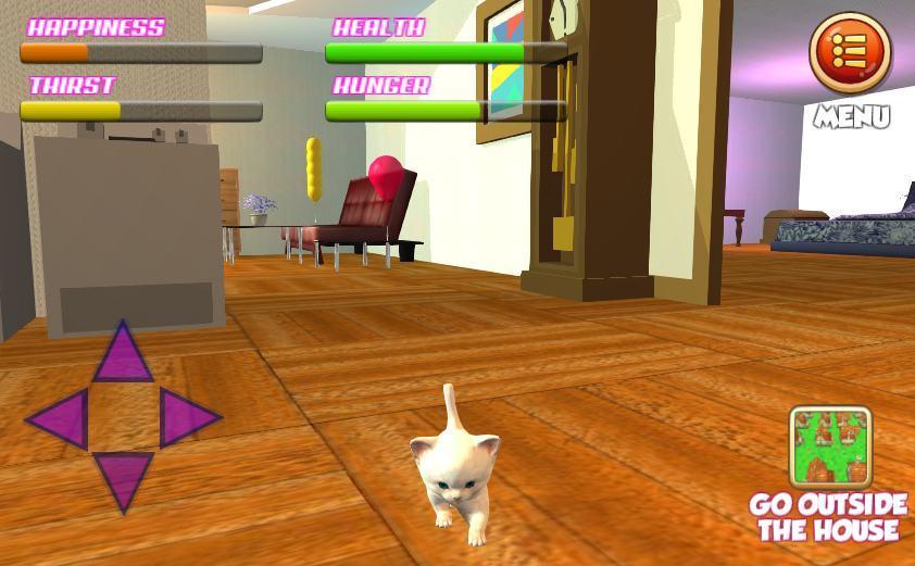 3D KITTY CAT TAMAGOTCHI