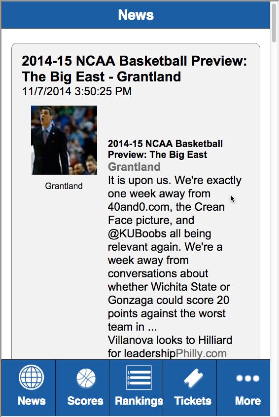 College Basketball - ACC
